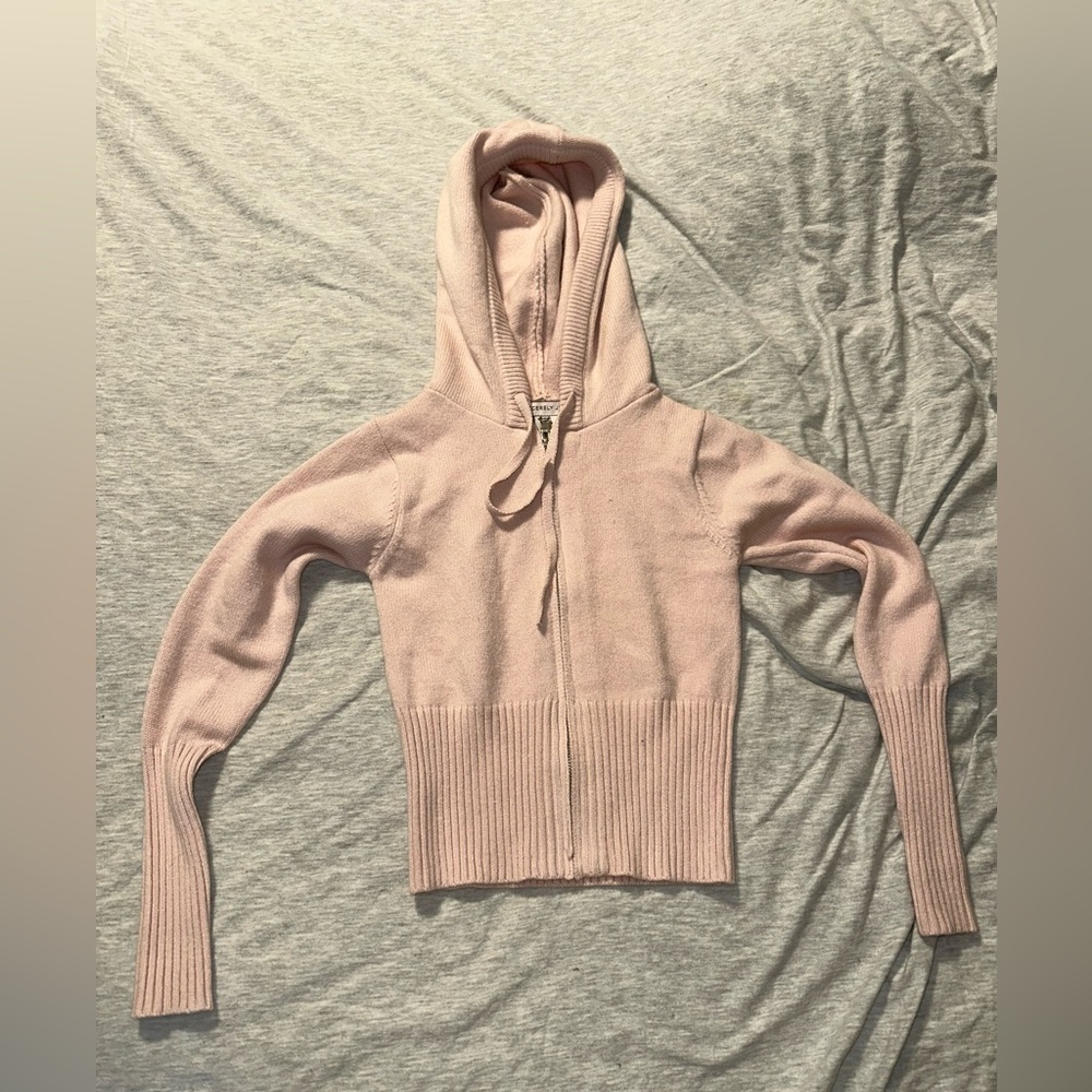 Sincerely Jules Pink Hooded Cardigan